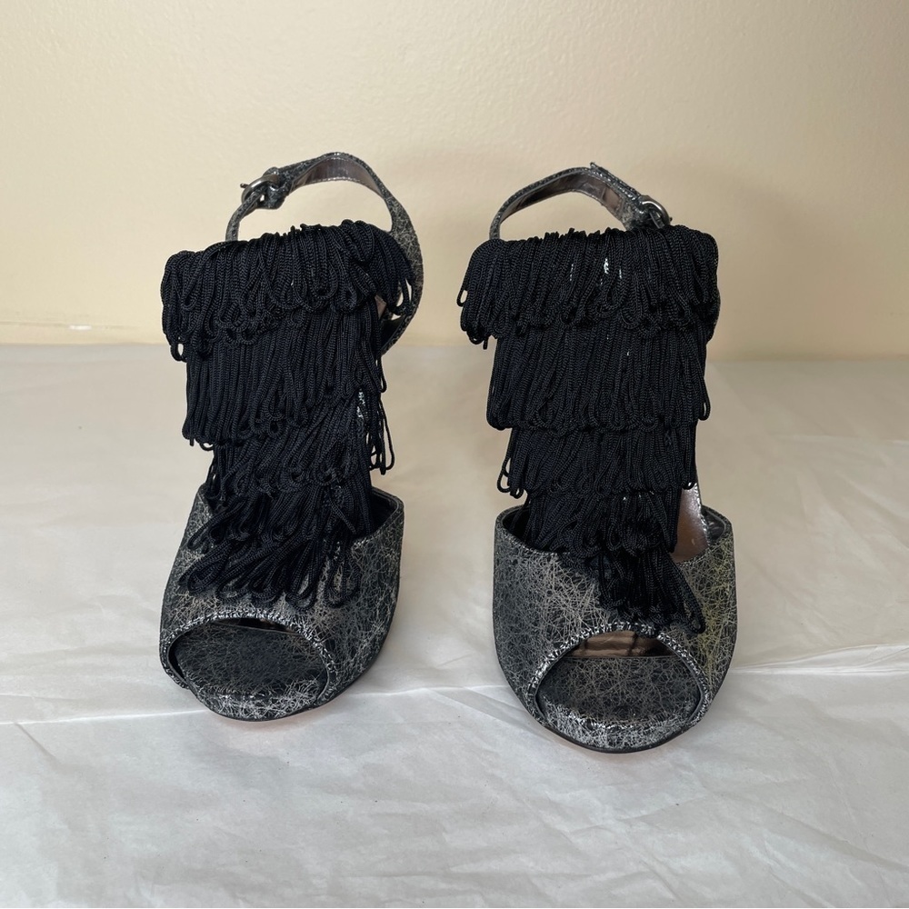 Max Studio Xcess Fringe Heels - Picture 6 of 16